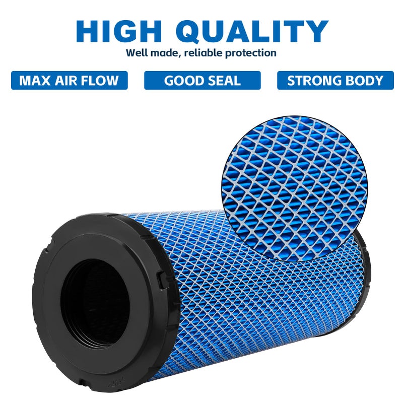 LOCOPOW 2PC 7081937 7082115 Air Filter Part for Polaris RZR 900 RZR S 1000 ACE 900 General 4 1000 2015 2016 2017 2018 2019 2020 - Image 5
